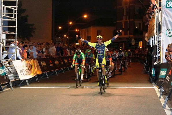 Fedrigo crede di avere vinto ma e^ soltanto quarto (Foto Pisoni)